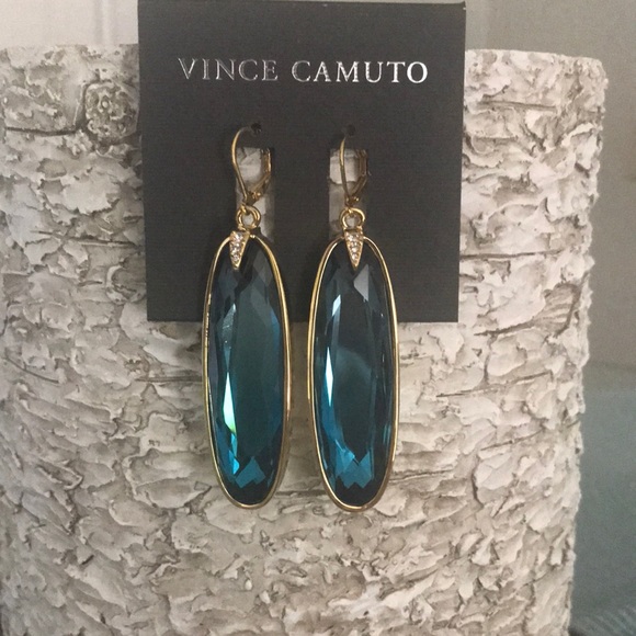 Vince Camuto Jewelry - Stunning blue crystal drop earrings Vince Camuto
